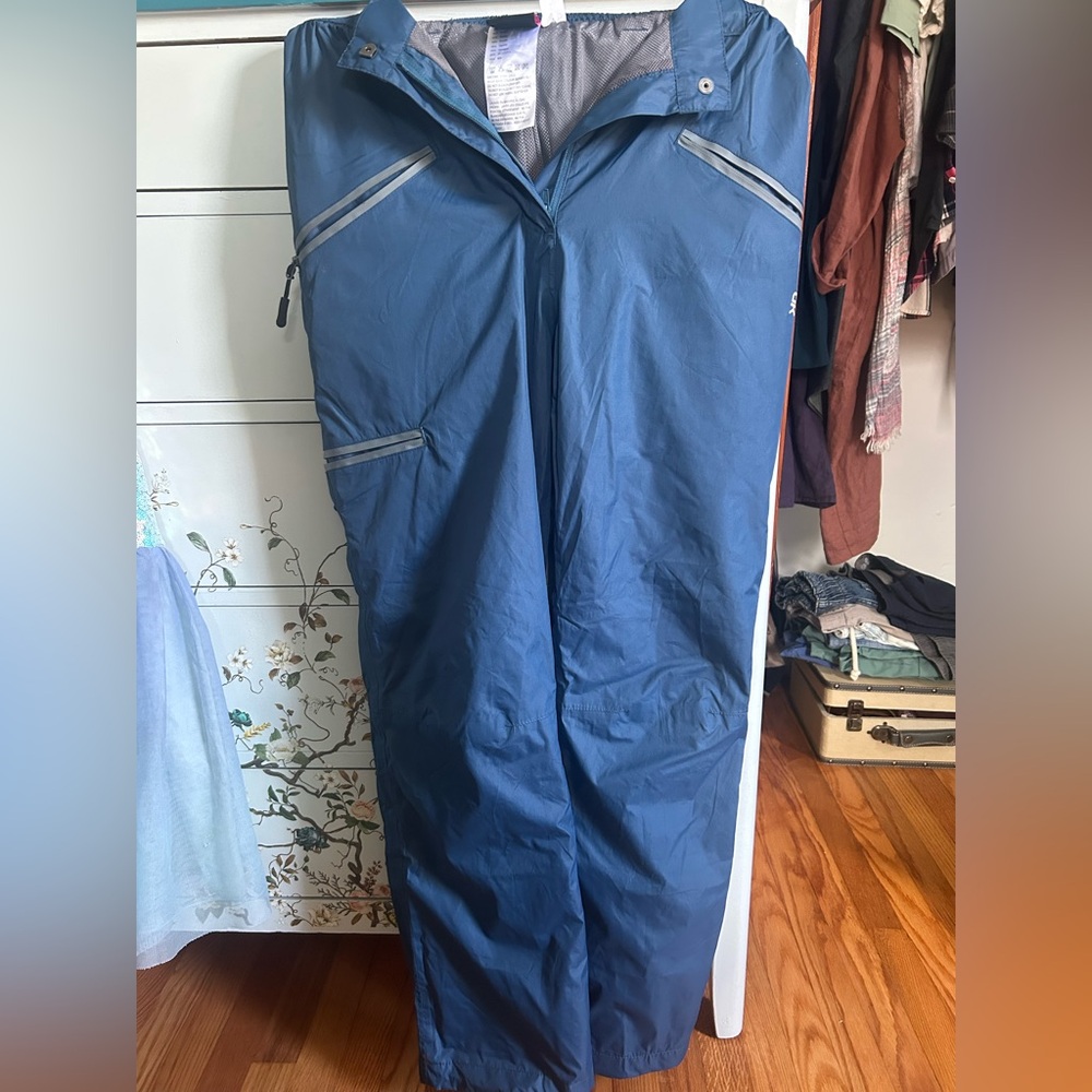 Blue Rain Pants